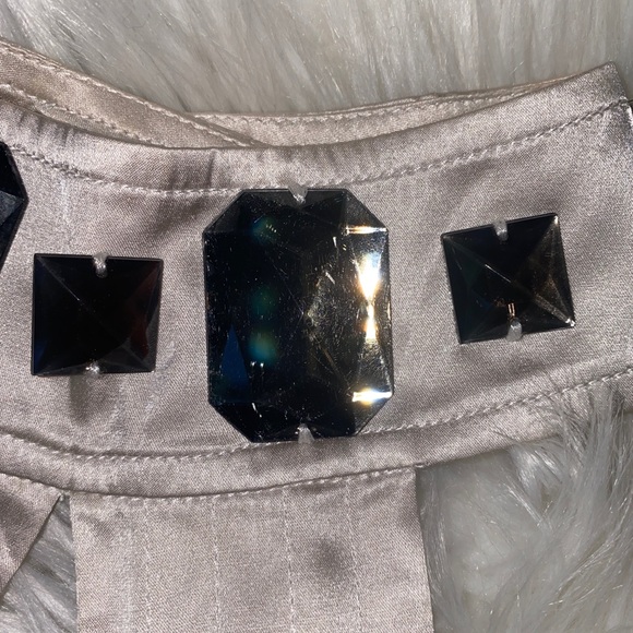 Marciano Silk Chiffon Halter Top - Picture 5 of 7